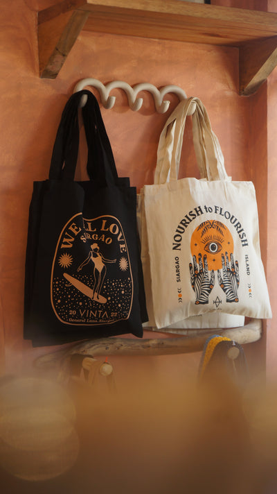 Vinta Tote Bag - We All Love Siargao