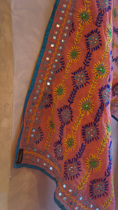 Embroidered Pareo - (AP176)