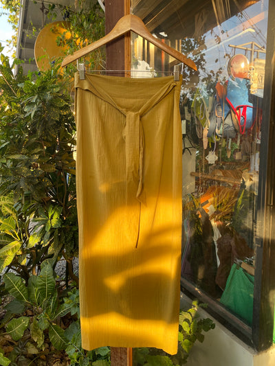 Vera Skirt - Gold Olive