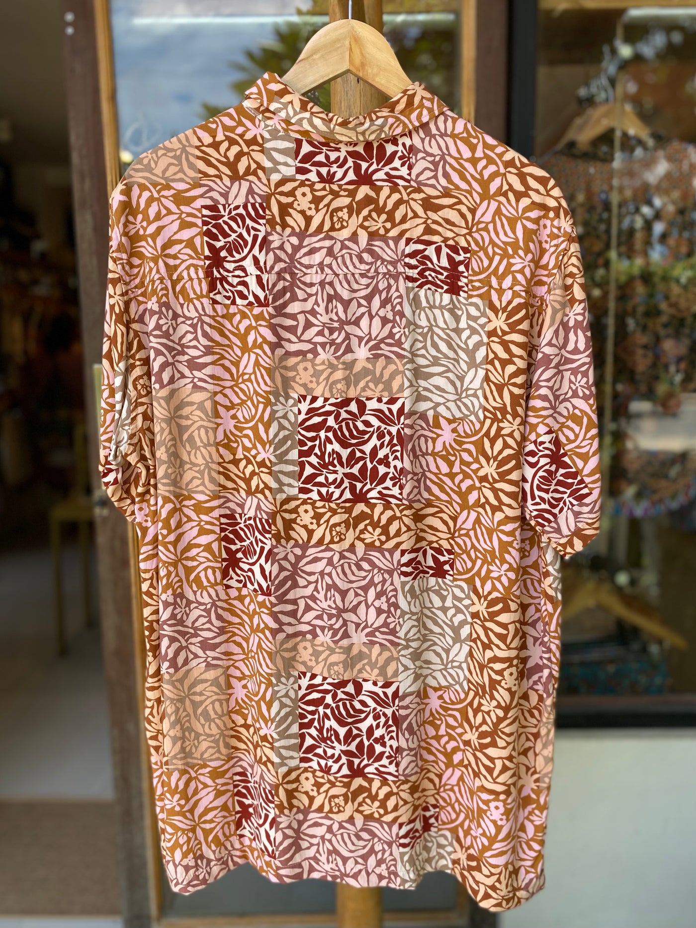 Milu Shirt for Men - Patchwork Pink