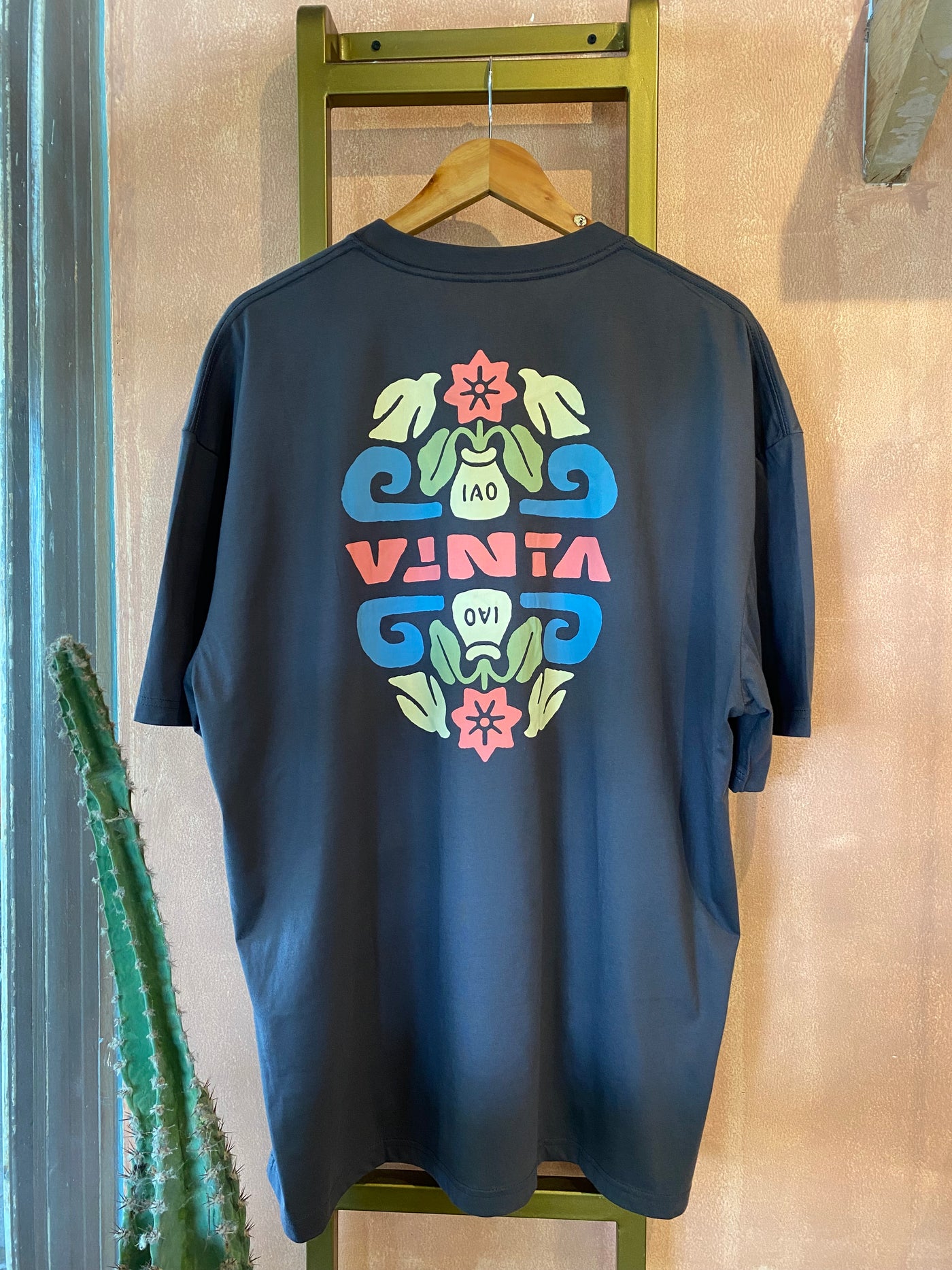 Vinta Unisex T-Shirt - Vinta Originals Oversized Old Grey
