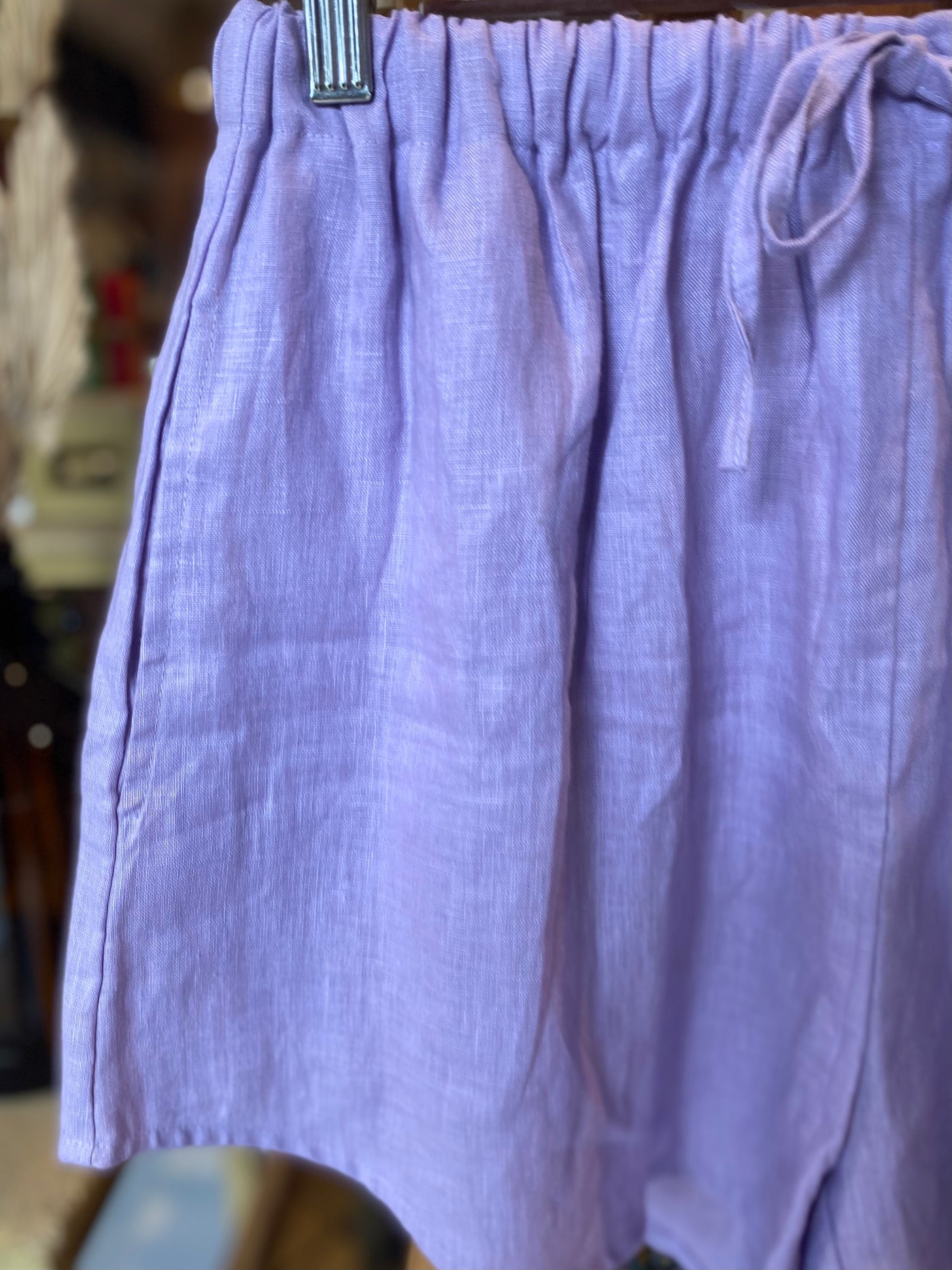 Naya Linen Short - Orchid Petal