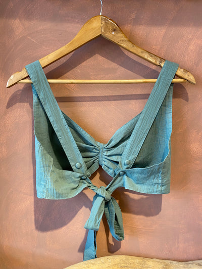 Nuna Top - Oil Blue