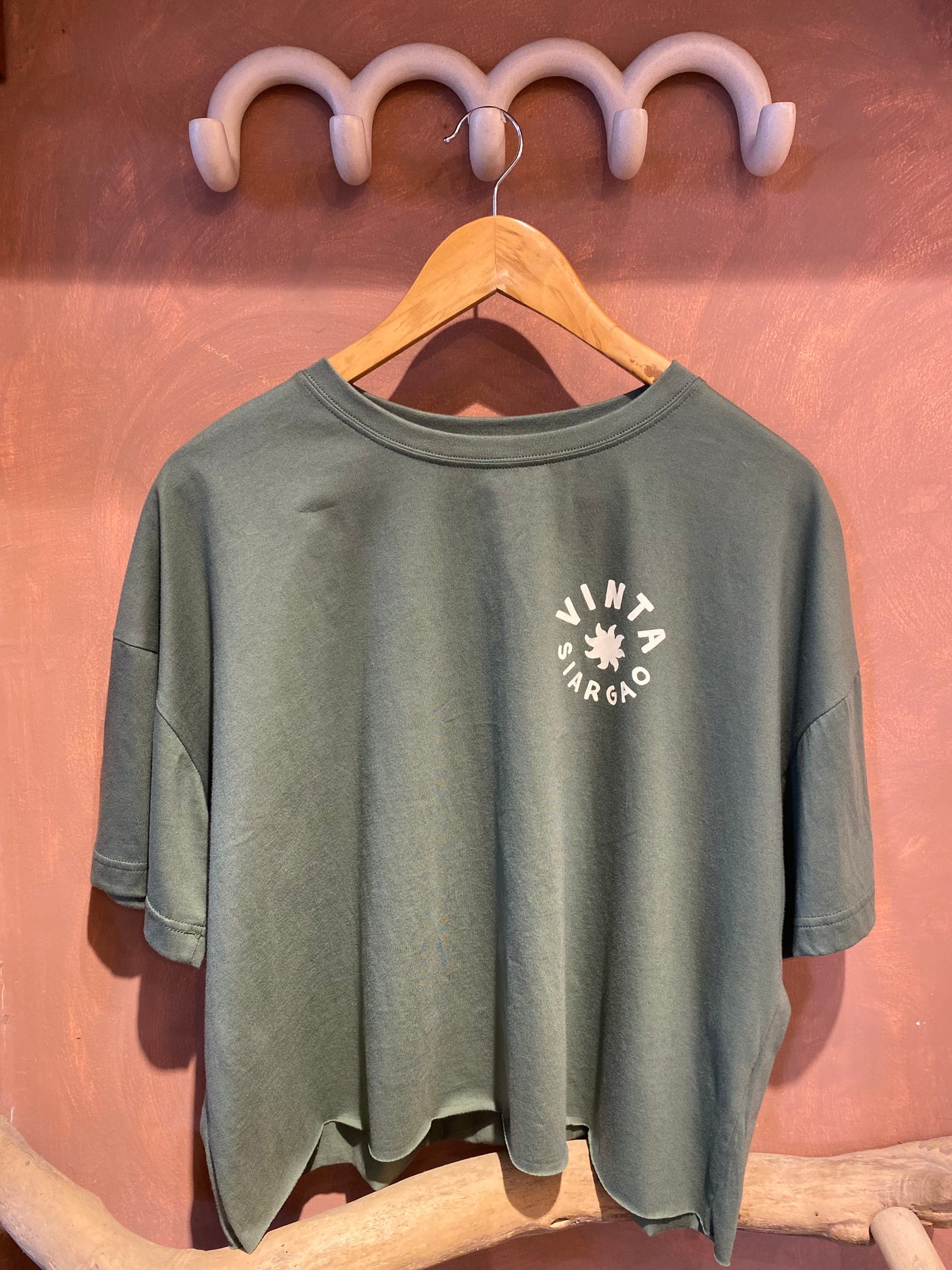 Vinta Women's T-Shirt - Siargao Essentials Stormy Green