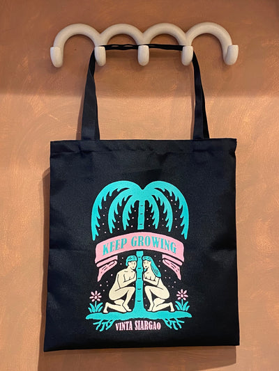Vinta Tote Bag - Keep Growing
