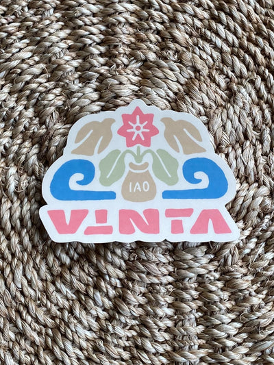 Vinta Sticker - BIG VINTA FLOWER