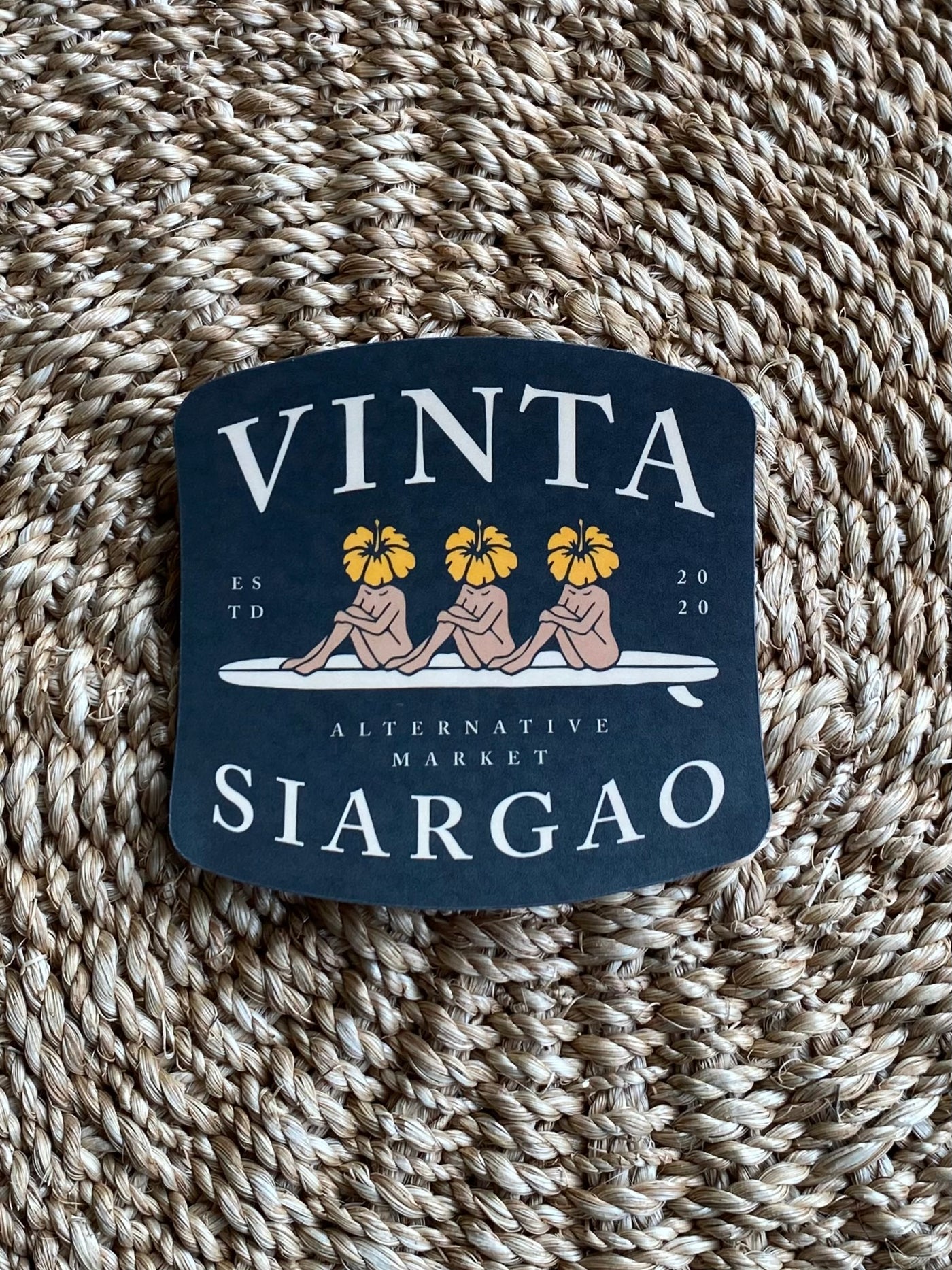 Vinta Sticker - 3 SURFER GIRLS