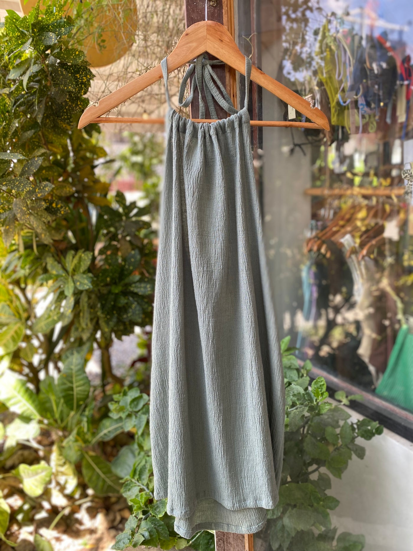 Saya Mini Rope Dress - Oil Blue