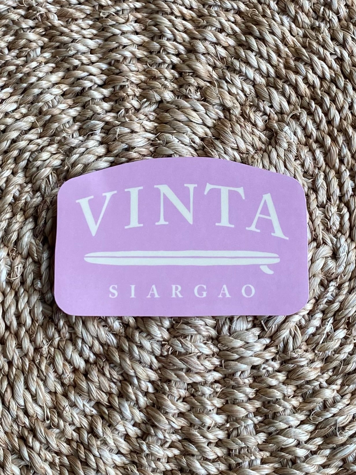 Vinta Sticker - VINTA LOGO SURFBOARD