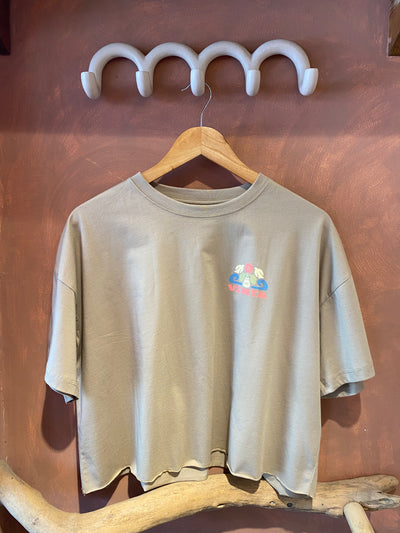 Vinta Women's T-Shirt - Vinta Originals Light Khaki