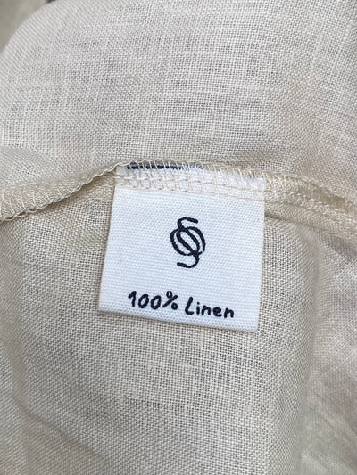 Telma Linen Shirt - Bleached Sand