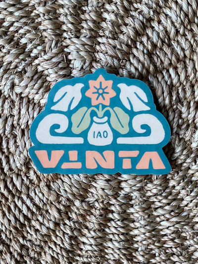 Vinta Sticker - BIG VINTA FLOWER