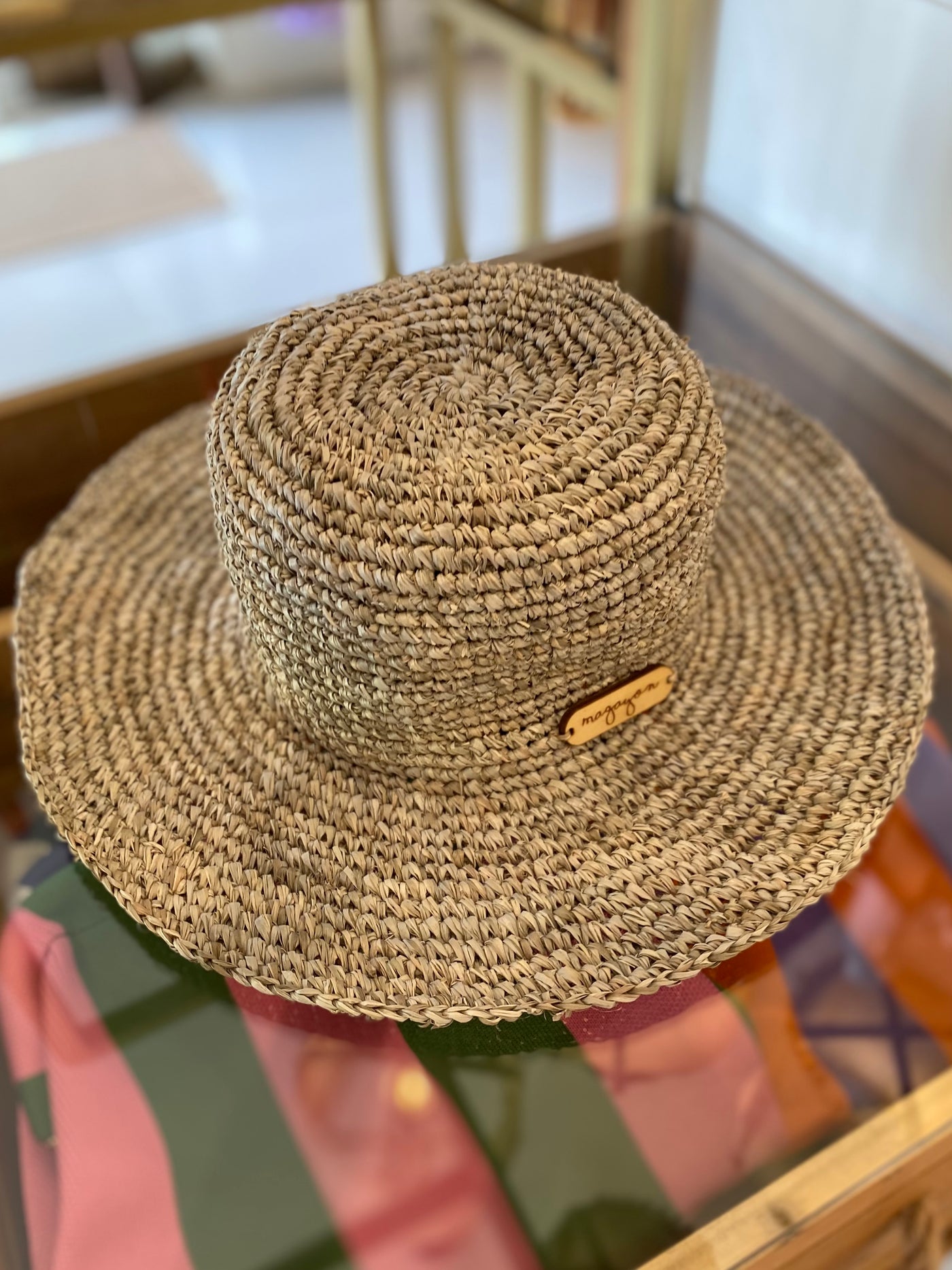 Kalo Flat Hat - Light Brown