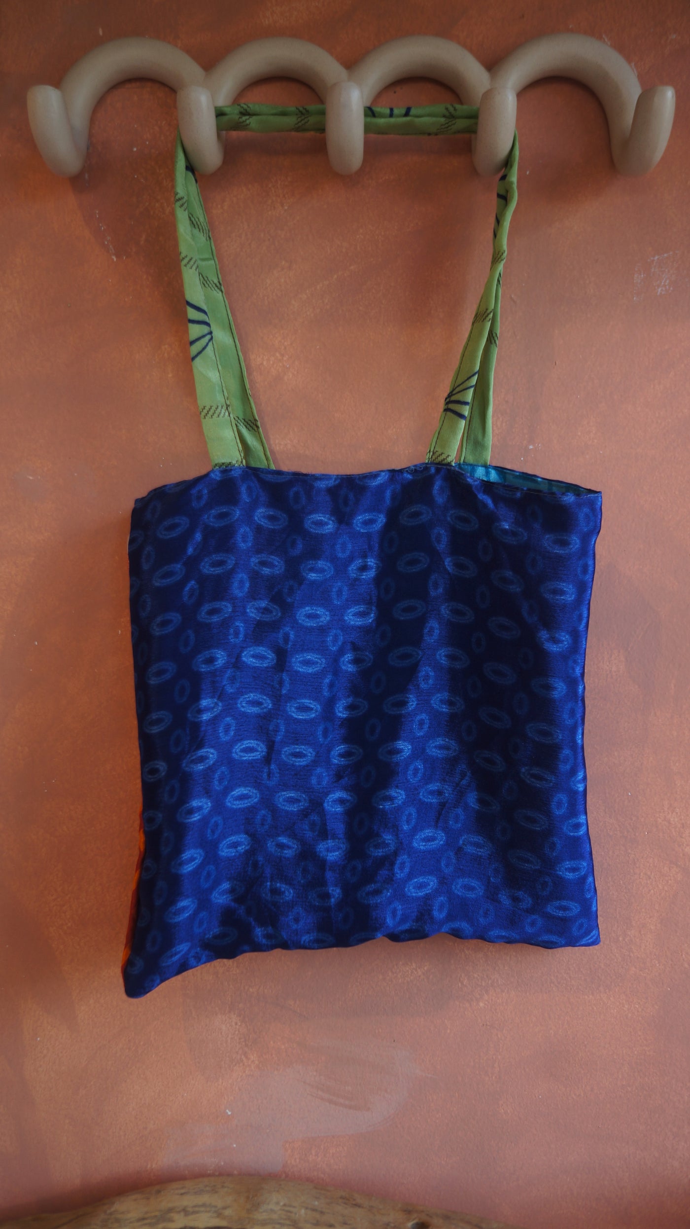 Chiquito Silk Bag - Light Blue and Royal Blue (CH2436)