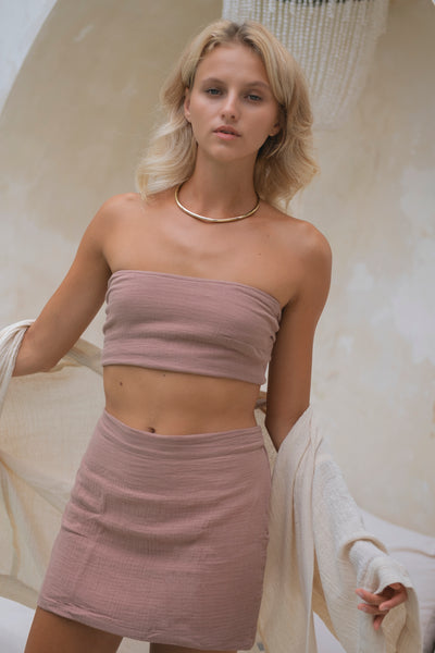 Mara Skirt - Rose