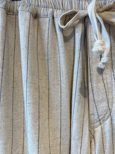 Tabu Men’s Short - Beige Stripes