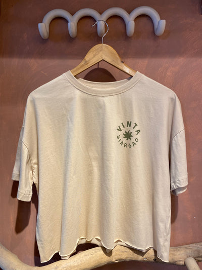 Vinta Women's T-Shirt - Siargao Essentials Crème Brulee