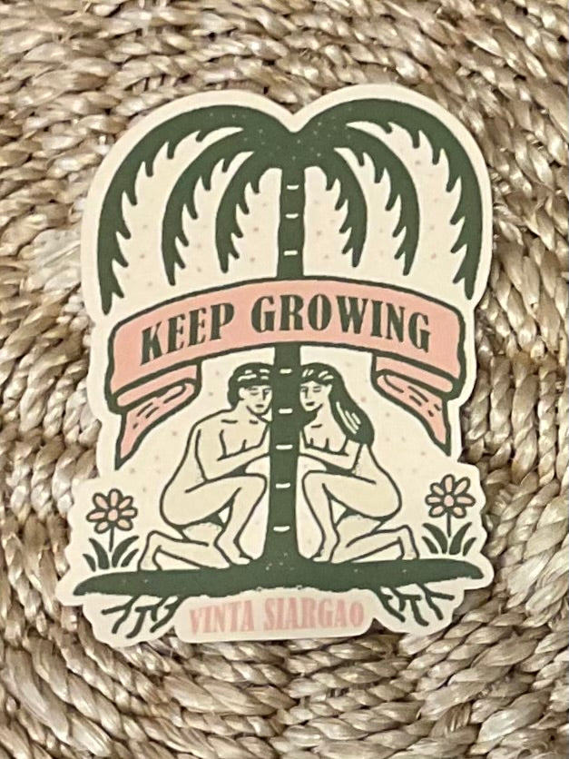 Vinta Sticker - KEEP GROWING