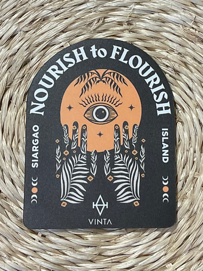 Vinta sticker - Nourish to Flourish