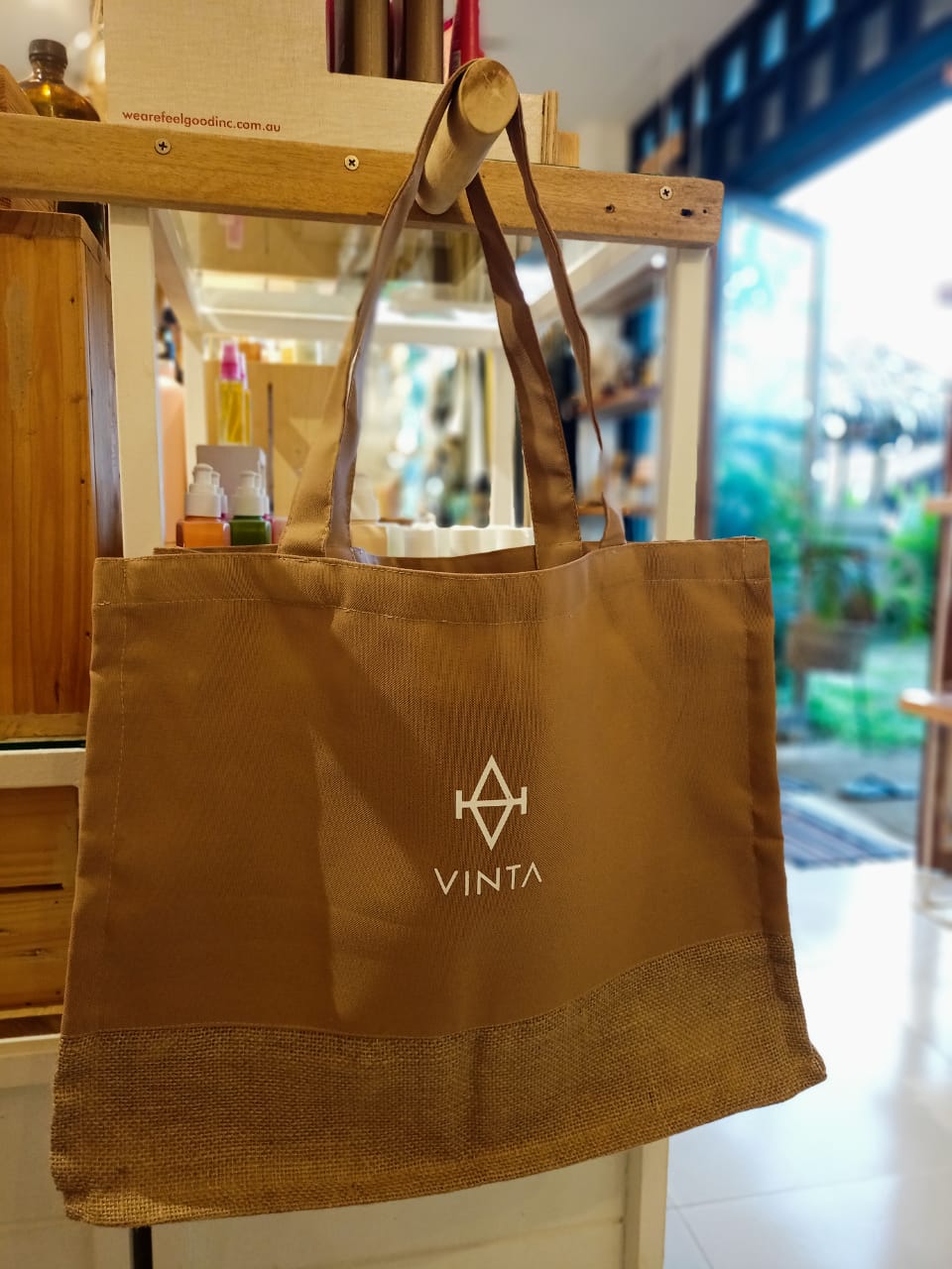 Vinta Market Bag - Coffee