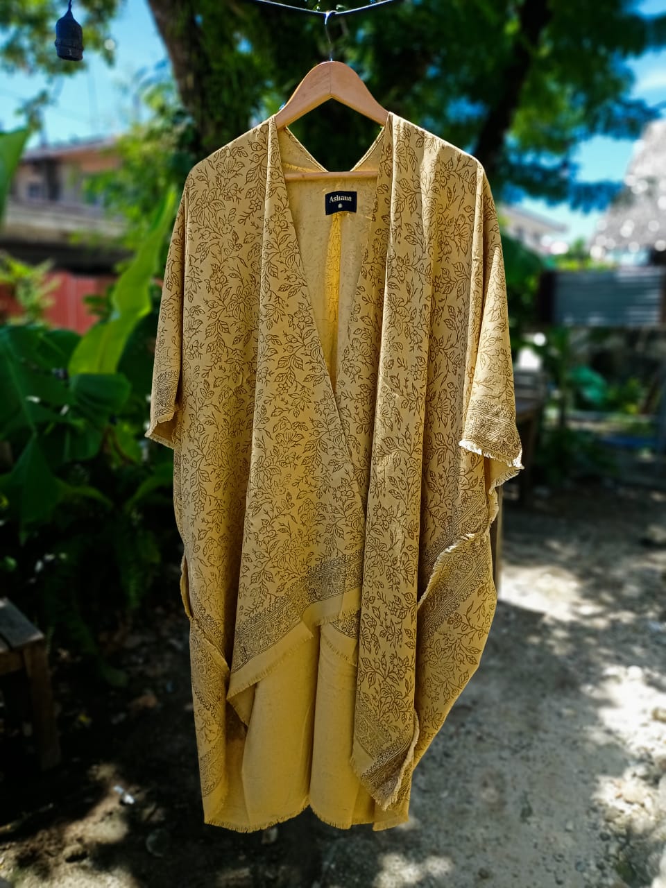 Long Kimono - Gold AKL05