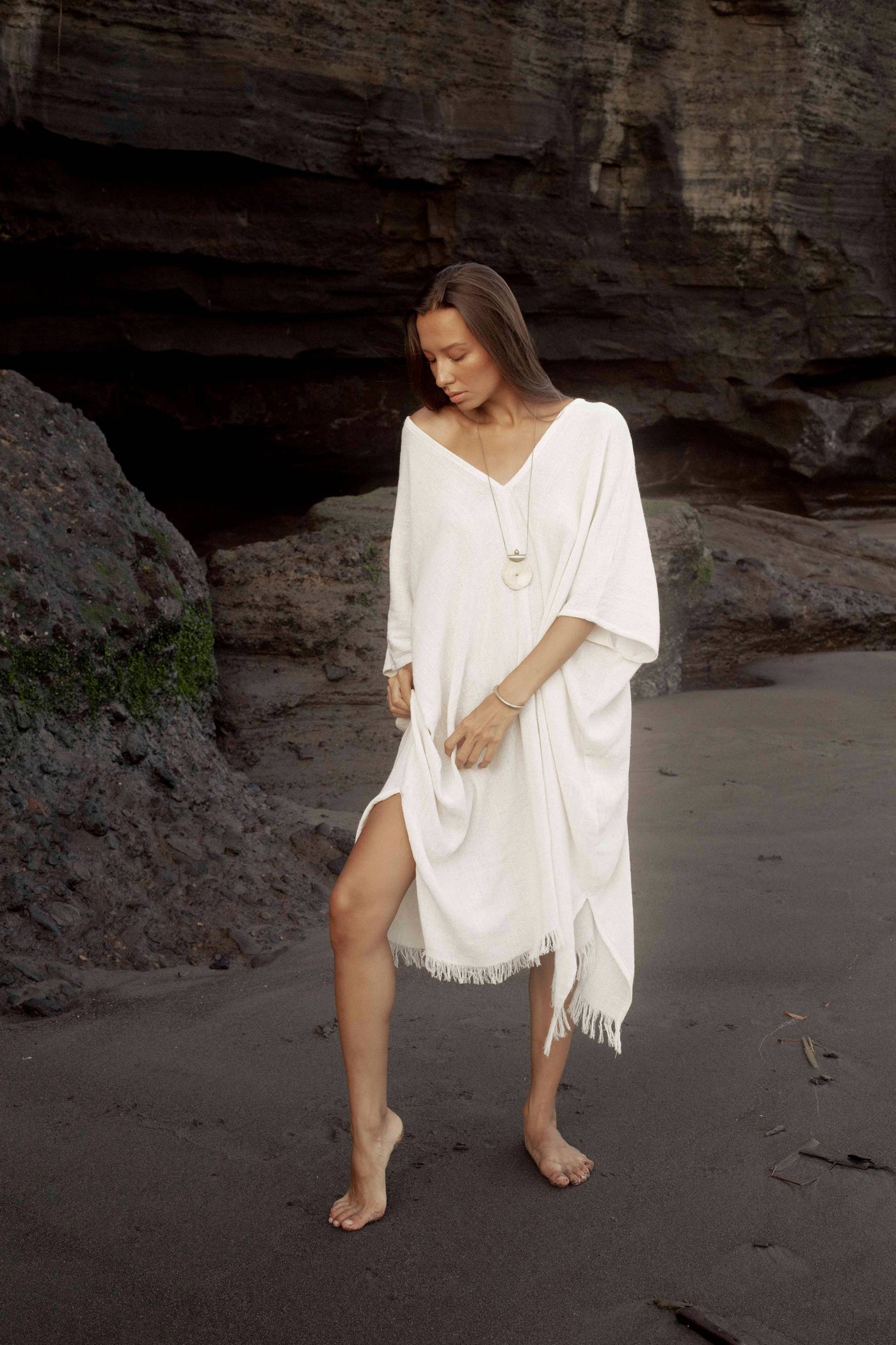 Havana Kaftan - Cream