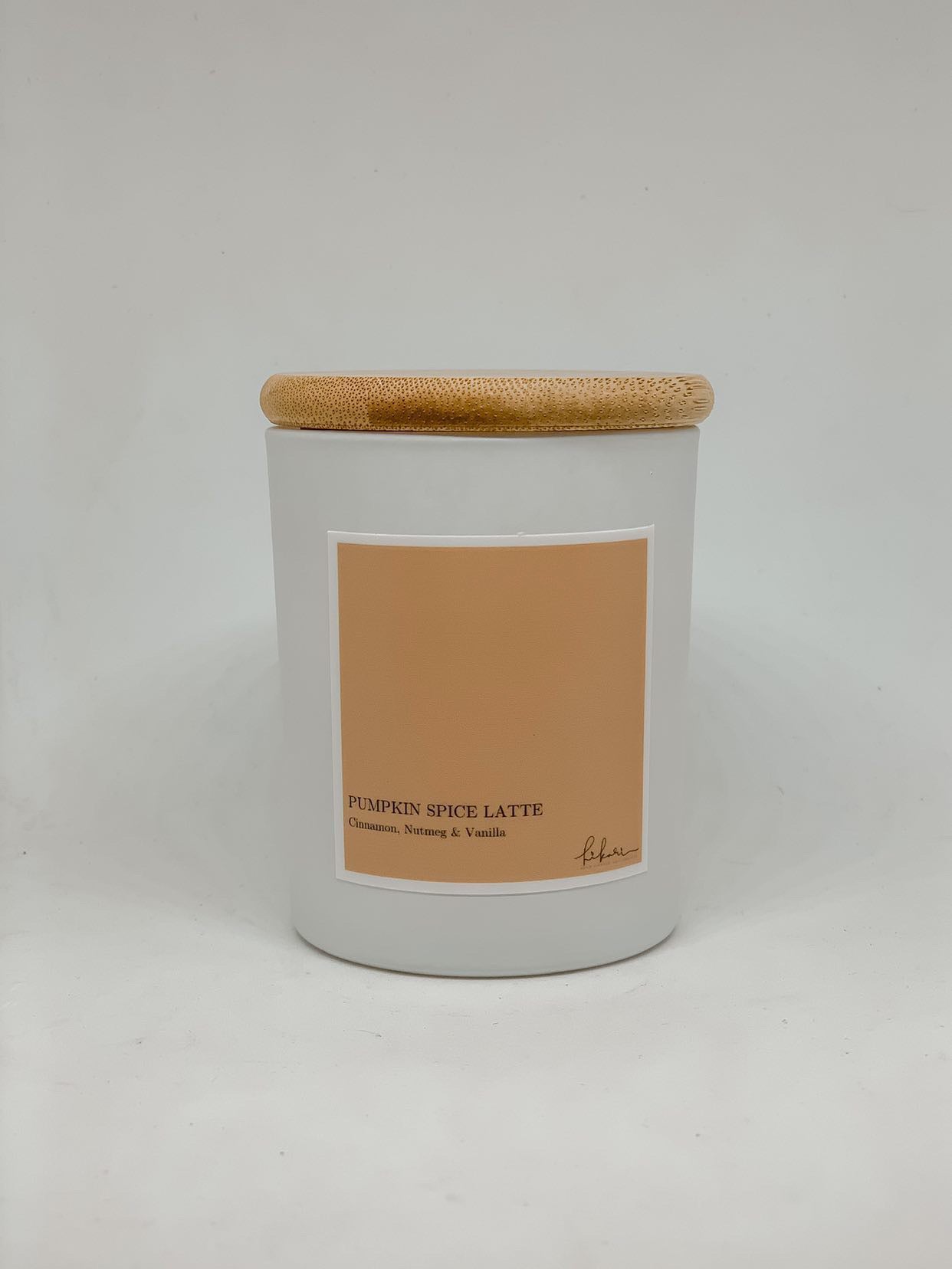 Hikari Scented Soy Candle - Pumpkin Spice Latte