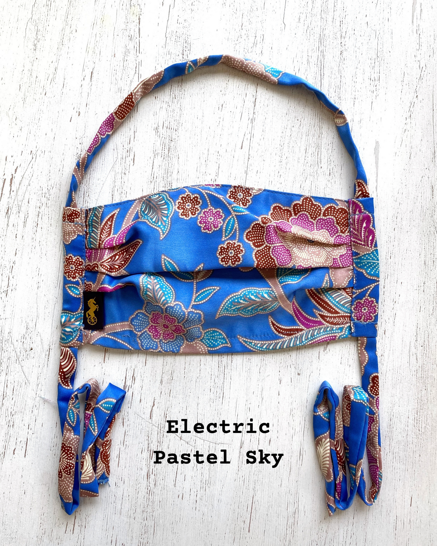 Rafiki Face Masks - Electric Pastel Sky