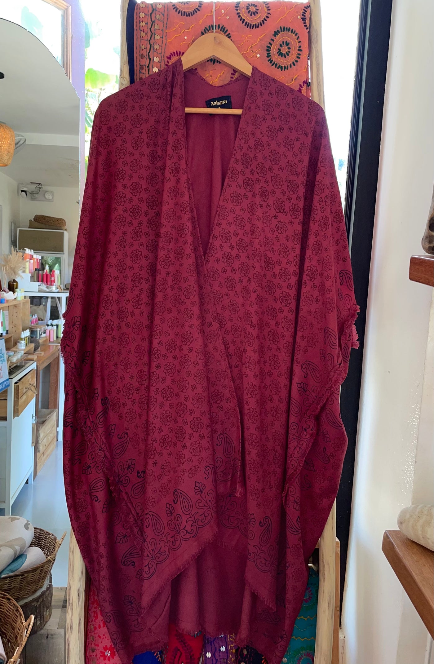 Long Kimono - Bordeaux AKL09