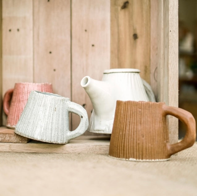 Mia Casal Handmade Ceramic Mug - Brown