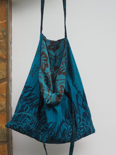 Chiquito Silk Bag - Ocean Blue