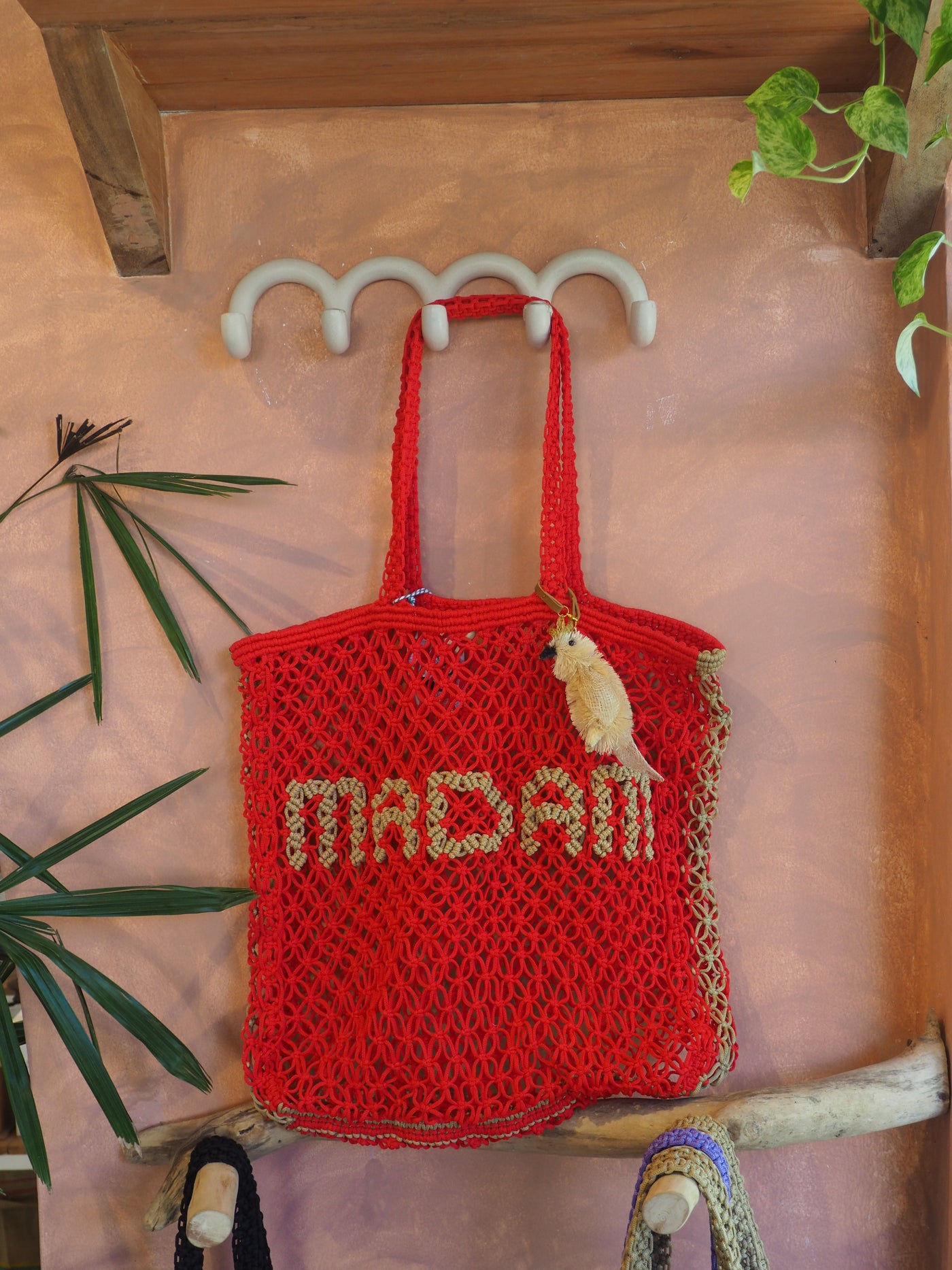 Macrame tote bag Holiday - Madam