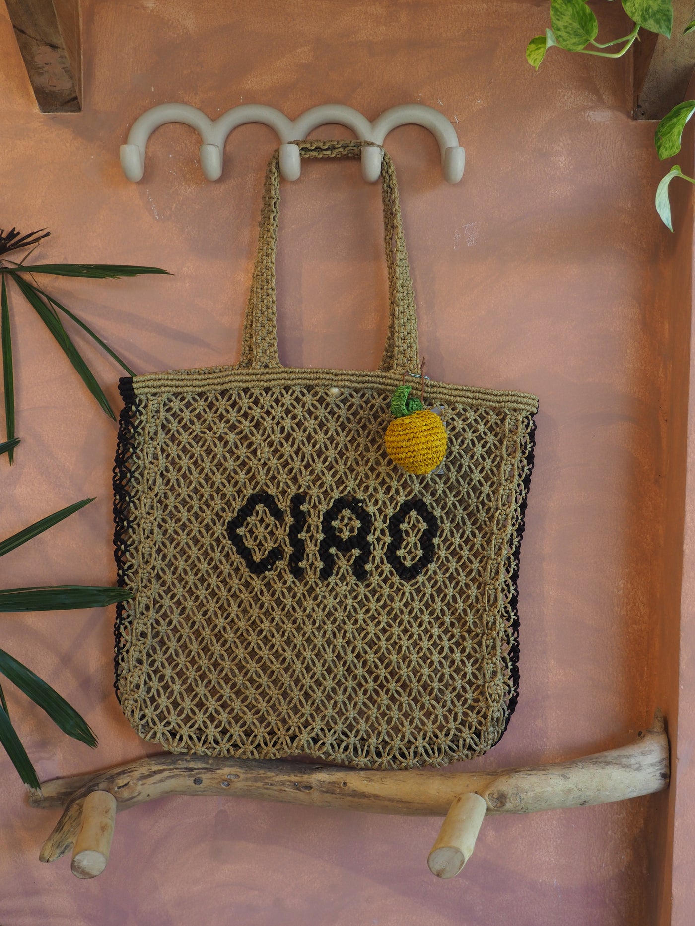 Macrame tote bag Holiday - Ciao Natural