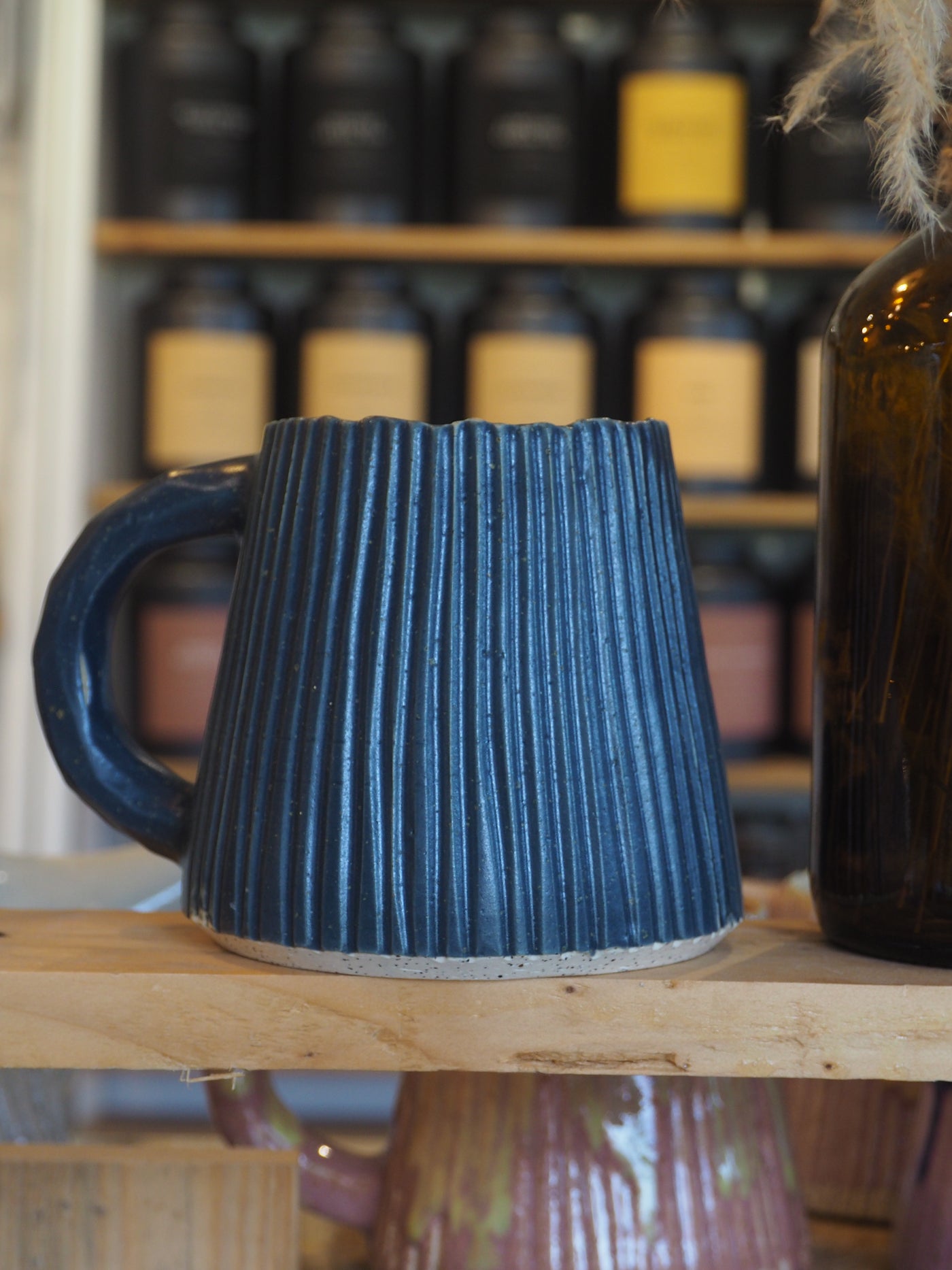 Mia Casal Handmade Ceramic Mug - Classic Charcoal