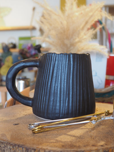 Mia Casal Handmade Ceramic Mug - Black