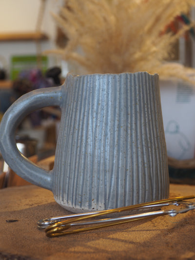 Mia Casal Handmade Ceramic Mug - Classic Grey