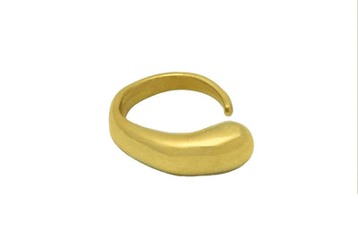 Golden Monstera - Ring Auka