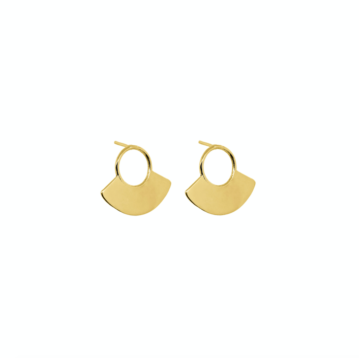 Golden Monstera - Earring Arku