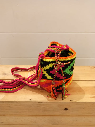 Wayuu Bag - Arrow Fluo Small