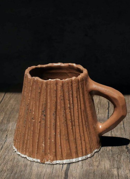 Mia Casal Handmade Ceramic Mug - Brown